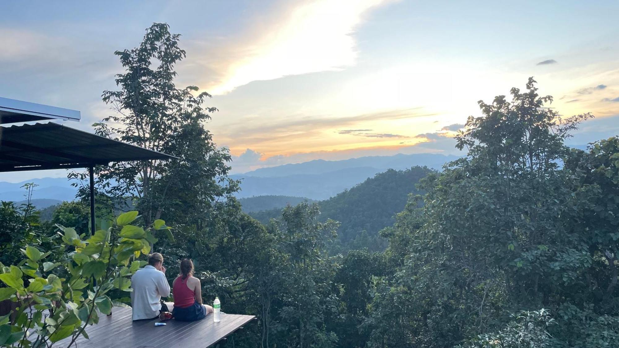 Monsonkeang Camping View ม่อนสันเกี๋ยง 夜占县 外观 照片